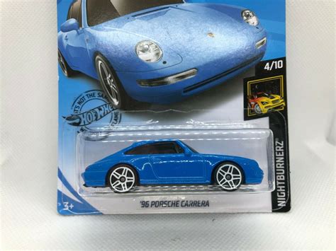 2019 Hot Wheels 96 Porsche Carrera New For 2019 Mainline Nightburnerz