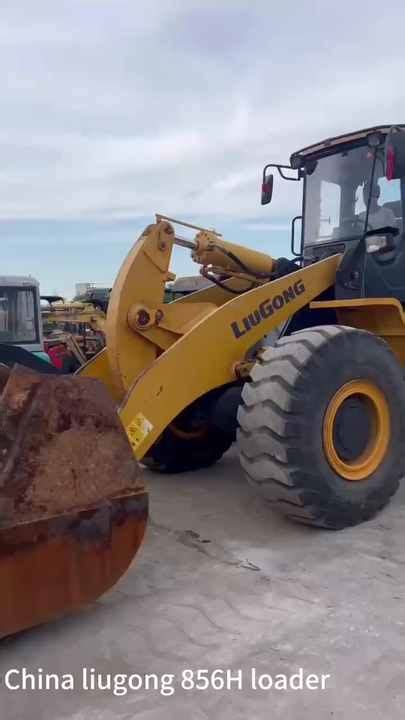 Liugong H Ton Used Wheel Loader Clg H With Cummins Engine