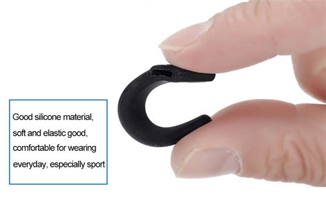 Smarttop Eyeglass Ear Grip Soft Comfortable Anti Slip Holder Silicone Ear Hook Eye Glass