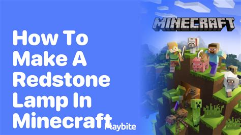 How To Make A Redstone Lamp In Minecraft A Simple Guide Playbite