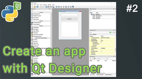 Download And Create An App Using Qt Designer For Pyqt6 Pyqt5 Pyside6