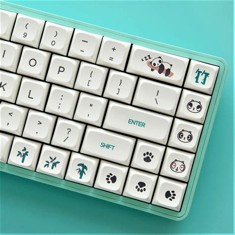 Buy TOKEY PBT XDA Profile 134 Keys Keycaps Dye Sublimation ANSI Layout