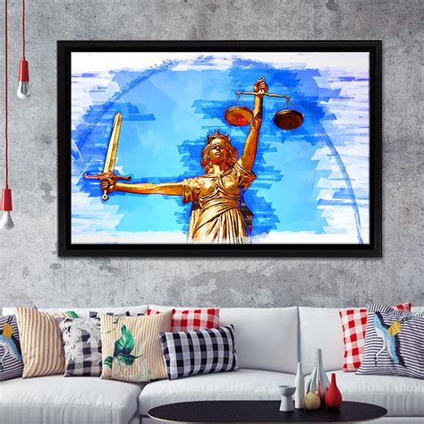 Lady Justice Wall Art