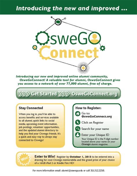 Introducing Oswegoconnect Oswego Alumni Magazine