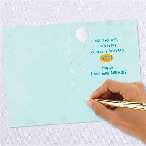 Happy Leap Year Birthday Card - Greeting Cards - Hallmark