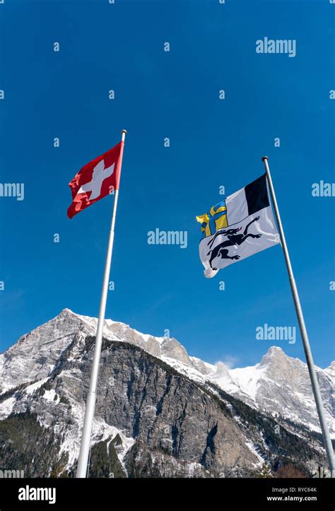 Grisons flag hi-res stock photography and images - Alamy