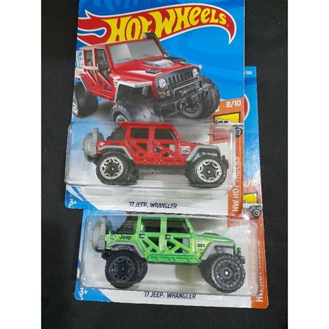 Hot Wheels Jeep Wrangler HotWheels Shopee Malaysia