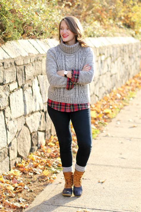 How To Wear Llbean Beanboots Via Blogger Krista Robertson Of Covering