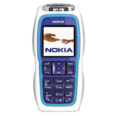 Nokia 3220 Sim Free Unlocked Mobile Phone Blue White Grade A Baxtros