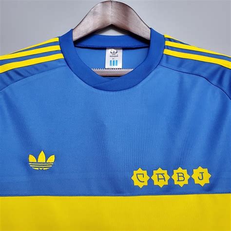 Maillot Retro Vintage Boca Junior 1981 Foot Soccer Pro