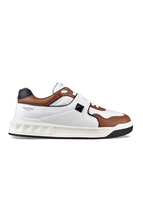 Luxury sneakers for men - Valentino One Stud Sneakers in white, black ...