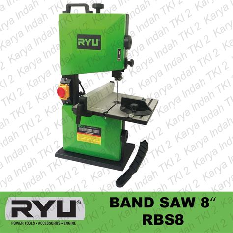 Jual Band Saw 8 RYU RBS8 Mesin Gergaji Pita Sabuk Bandsaw Wood RBS 8