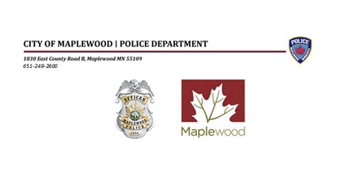 Maplewood - MN Police Investigations Unit