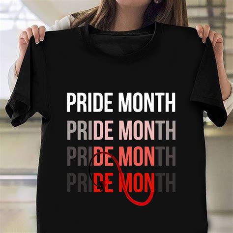 Pride Month Demon Shirt Lgbtq Pride Month Merch T For Lgbt Friends