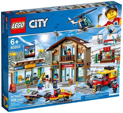 LEGO 60203 Ski Resort - City - BrickBuilder Australia LEGO SHOP