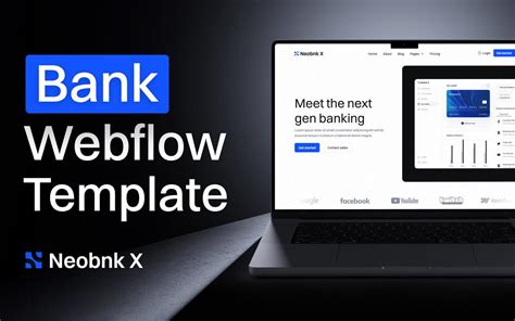 Neobnk X Bank HTML5 Responsive Website Template