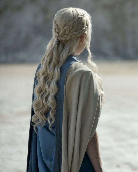 Daenerys Targaryen Braid, Daenerys Hair, Khaleesi, Bride Hairstyles ...