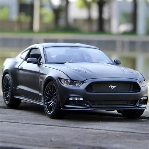 Voiture De Sport En Alliage Welly Ford Mustang Gt Noir