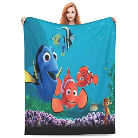 Finding Nemo Bed Blanket 3d Printed Throw Blanket Lightweight Super