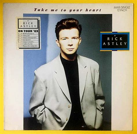 Rick Astley Take Me To Your Heart Maxi Lp Berk Plak