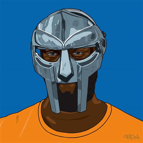 Mf Doom Portrait For Sin Crus Stush Magazine Behance