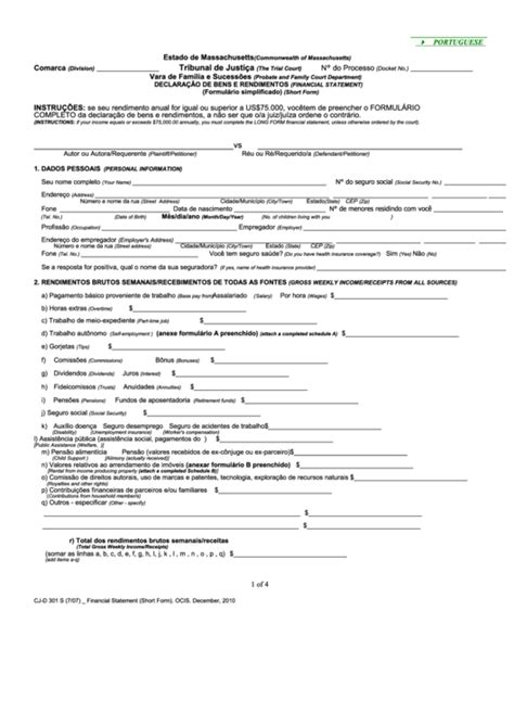 Top 10 Massachusetts Probate Court Forms And Templates free to download ...