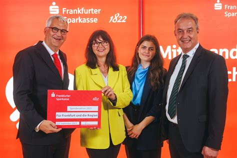 Frankfurter Sparkasse Zeigt Gro Artiges Engagement Mainlichtblick E V