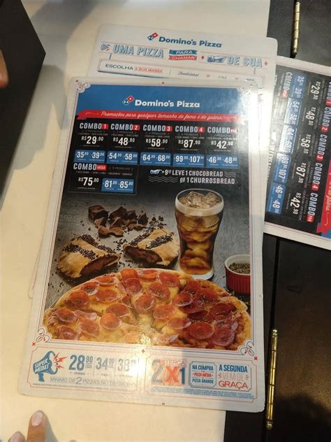 Menu em Domino s Pizza Imbuí restaurante Salvador Av Jorge Amado