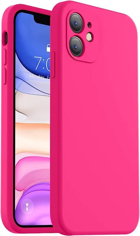 Vooii Silicone Iphone 11 Case Hot Pink