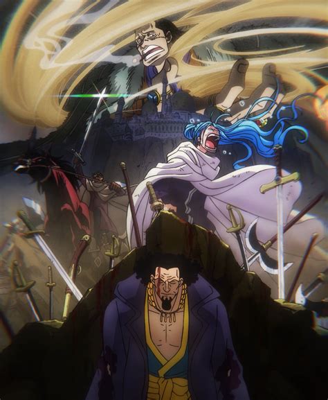 Alasbasta Poster OP 957 | Best one piece frames, Luffy punches vivi