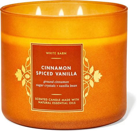 Bath And Body Works White Barn 3 Wick Candle W Essential Oils 14 5 Oz 2021 Core