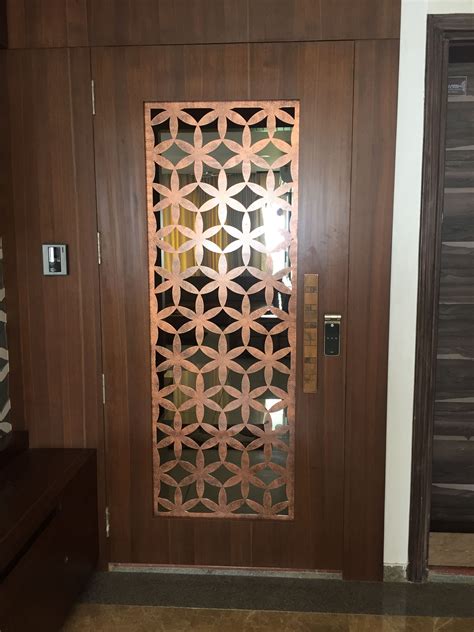 Antique Finish Metal Jali for Home Decor