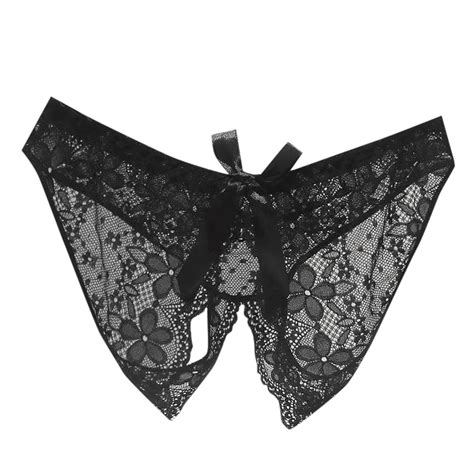 Sexy Lace Low Waisted Underwear For Women With High Value Be Careful Of Machine Opening Crotch