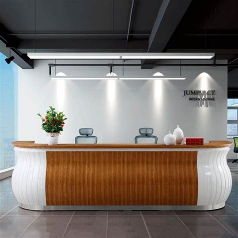 Office Office Front Desk Design Brilliant On Throughout Reception ...