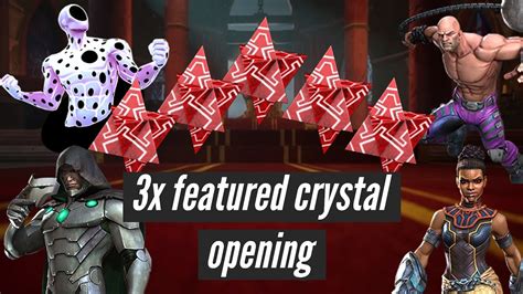 Best Featured 6 Star Pulls I Had In Months April 2023 Crystal Opening Mcoc Youtube