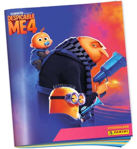 Panini Despicable Me 4 Stickers English Album Stickerpoint