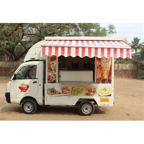 Stainless Steel White Fast Food Cart, Load Capacity: 500 kg at ₹ 300000 ...