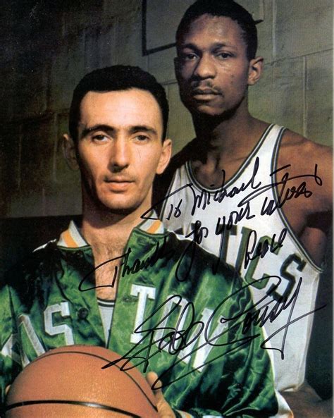 Bob Cousy Autographed Photograph - 8x10 COLOR +COA TO MICHAEL ...