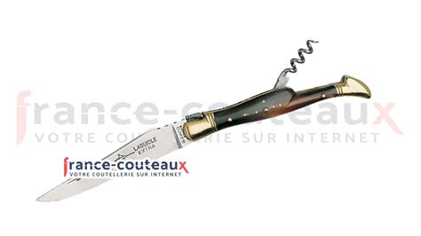 Couteau Pliant Laguiole Manche En Corne G David 12 Cm