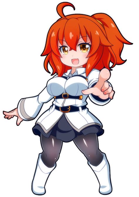 Safebooru 1girl Ahoge Blush Breasts Chaldea Uniform Chibi Fategrand Order Fate Series