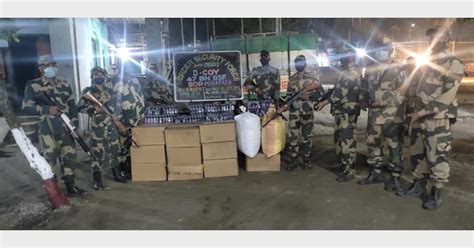 Bsf Foiled Attempt Of Narcotic Smuggling On Indo Bangladesh Border