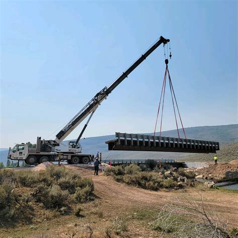 Bridge Placement - Mountain Crane Service