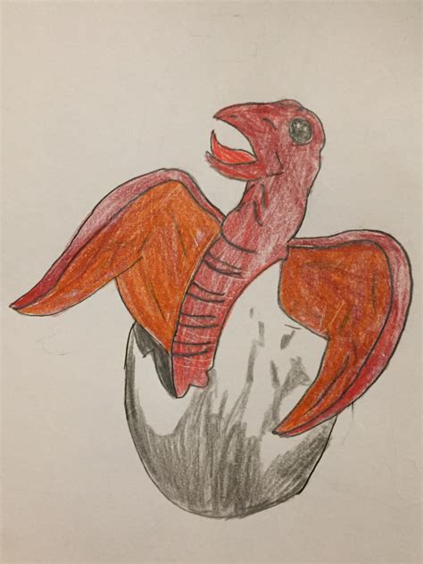 Baby Rodan By Jacquirebriggs On Deviantart