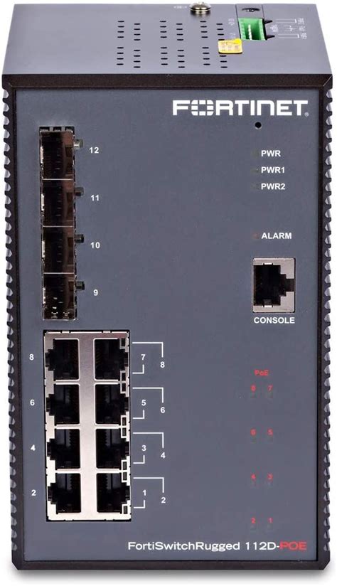 Fortinet Fortiswitch Rugged 112d Layer 2 Ruggedized Fortigate Switch