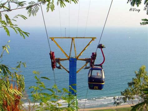 Ropeway at Kailasagiri, Vizag is always happiness on a good day or bad