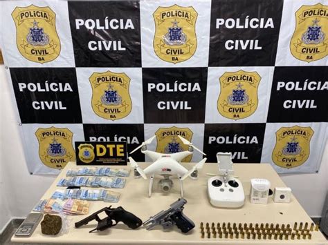 Dte Apreende Drone Do Tráfico Armas E Munições Durante Operação Paz Em