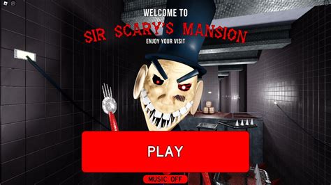 SIR SCARY S MANSION SCARY OBBY ROBLOX GAME 4k Gaming YouTube