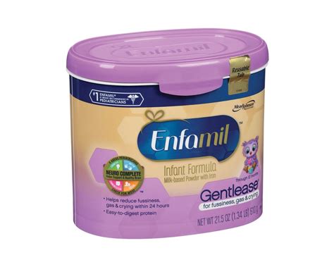 19 Enfamil Gentlease Nutrition Facts - Facts.net