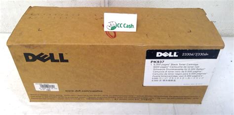 Genuine Dell PK937 Black Toner Cartridge 2330d 2330dn 6000 Pages Free