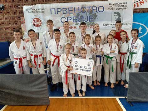 Sjajan Uspeh Karate Kluba Topličanin na Prvenstvu Srbije u Jagodini